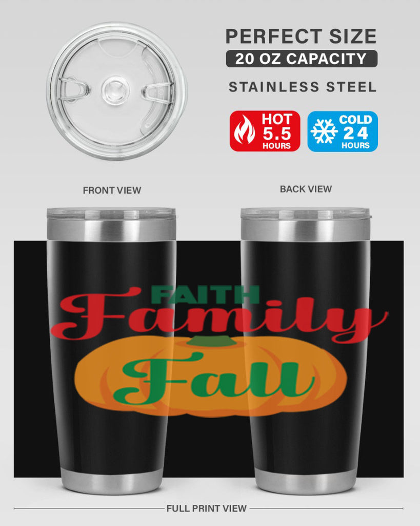 FaithFamilyFall 83#- fall- Tumbler