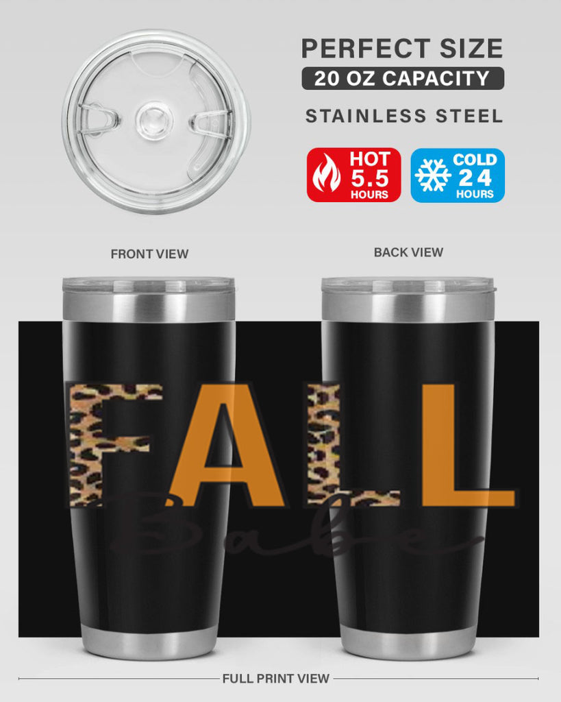 Fall Babe 87#- fall- Tumbler