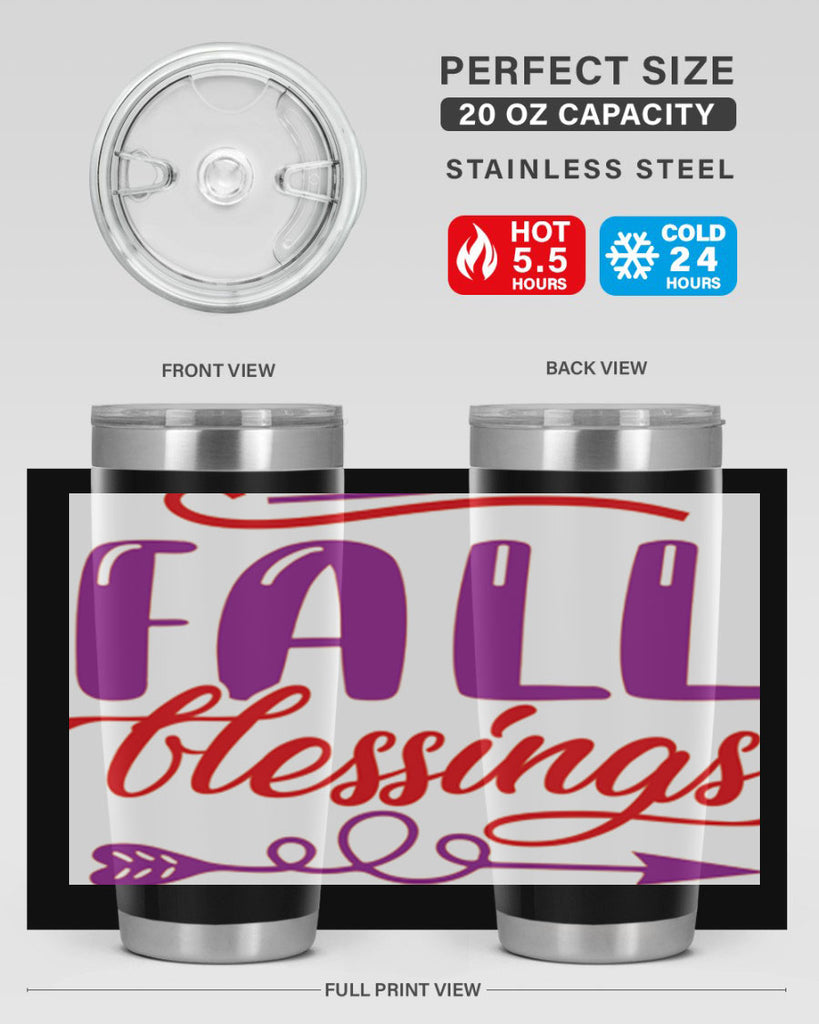 FallBlessingsdesign 146#- fall- Tumbler