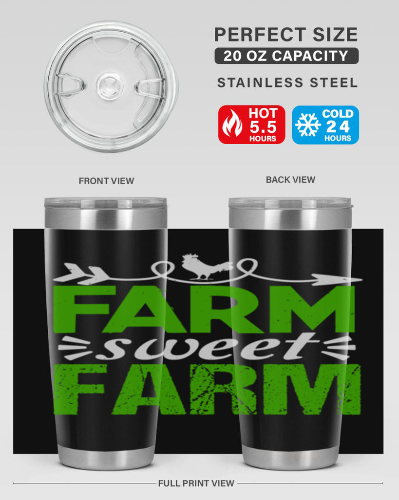 Farm sweet farm 67#- farming and gardening- Tumbler