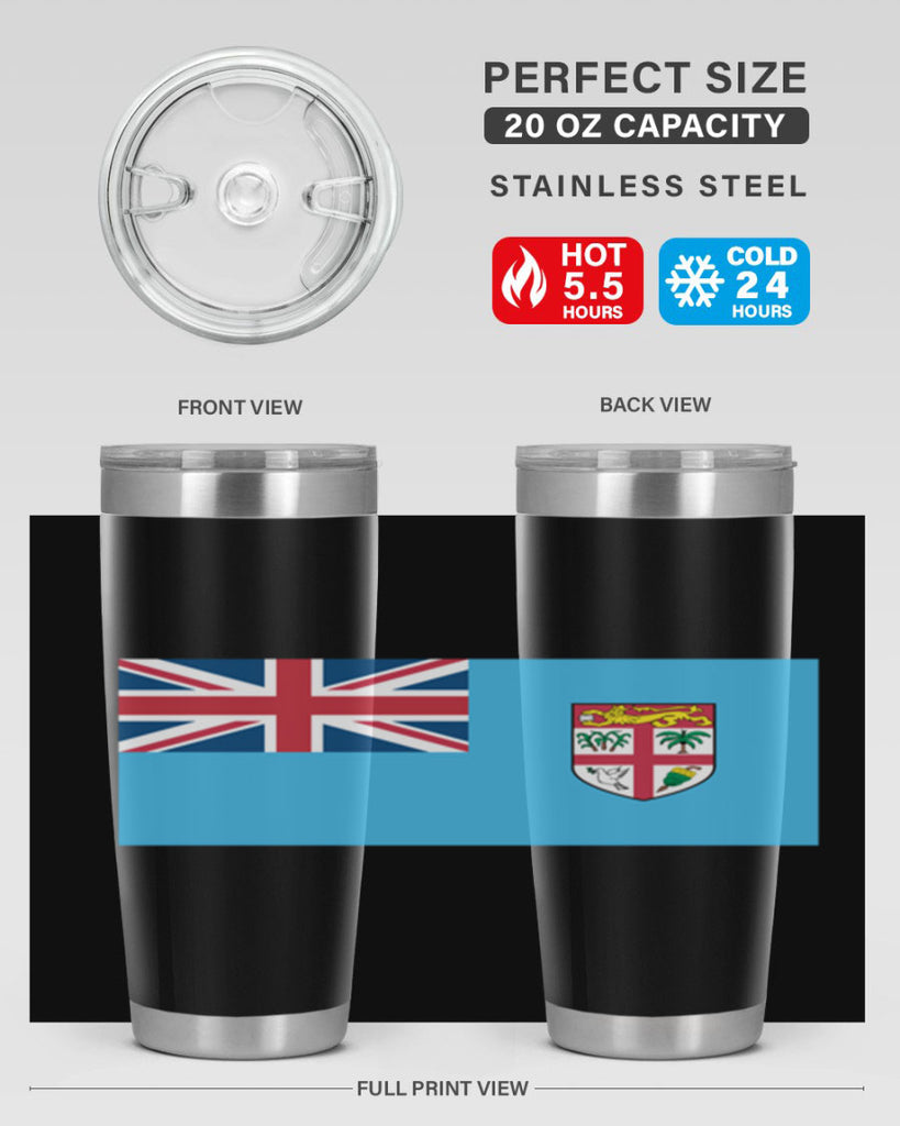 Fiji 139#- world flags- Tumbler