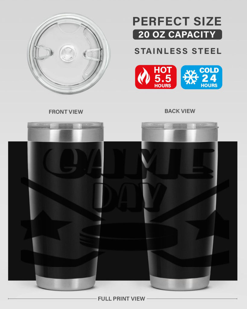 Game day 1220#- hockey- Tumbler