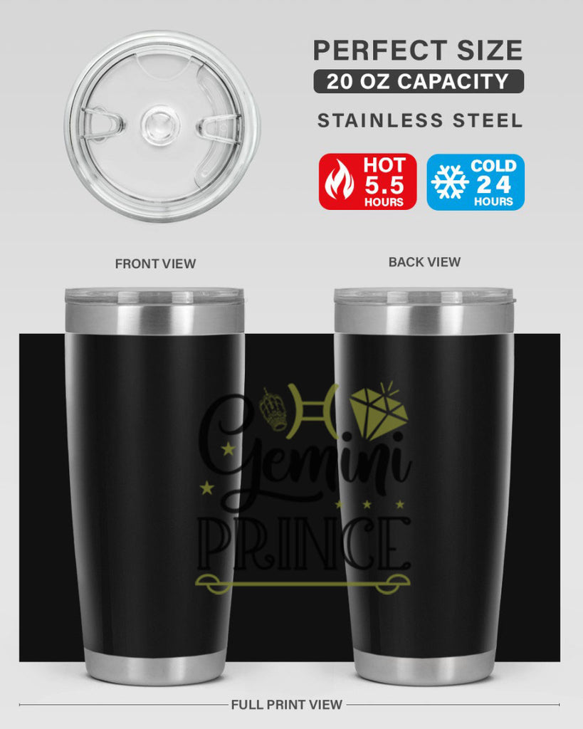 Gemini prince 229#- zodiac- Tumbler