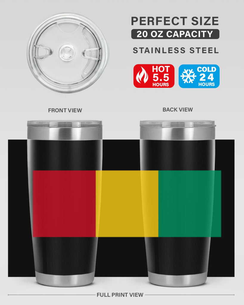 Guinea 127#- world flags- Tumbler