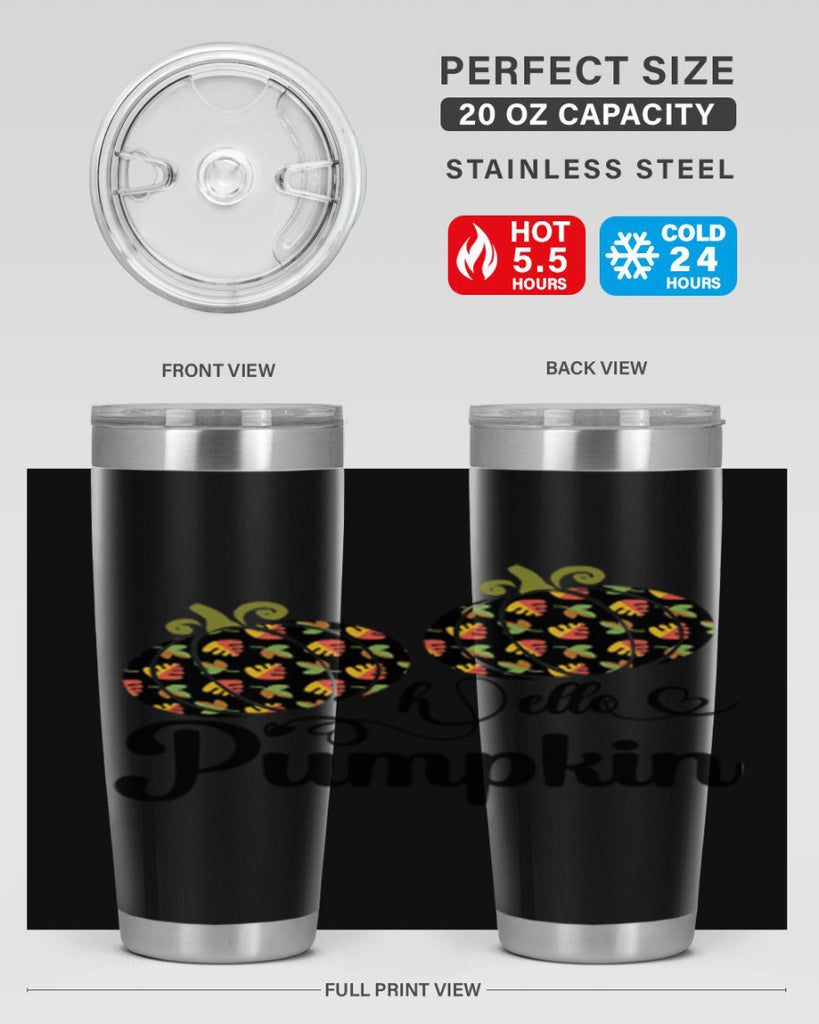Hellopumpkin 300#- fall- Tumbler