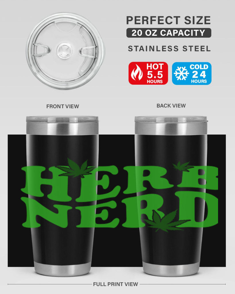 Herd Nerd 110#- marijuana- Tumbler