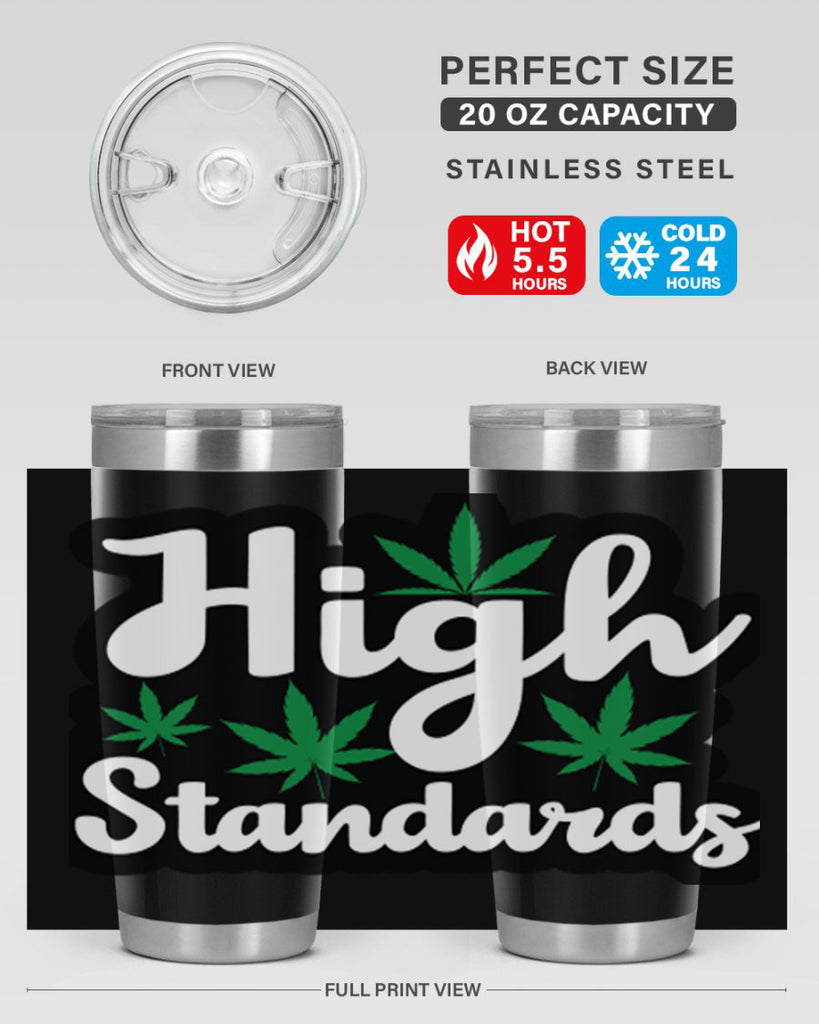 High standards 119#- marijuana- Tumbler