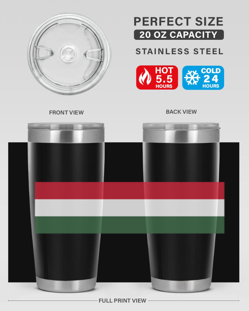 Hungary 123#- world flags- Tumbler