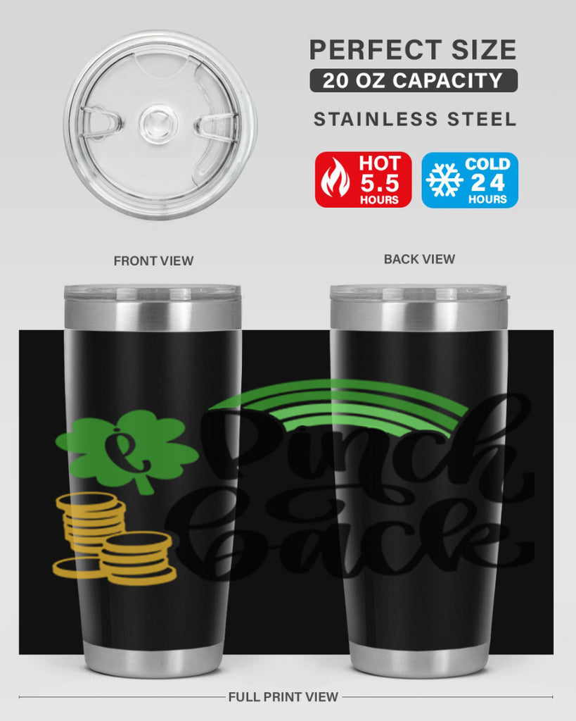 I Pinch Back Style 86#- St Patricks Day- Tumbler