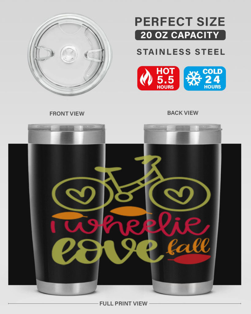 I Wheelie Love Fall 342#- fall- Tumbler