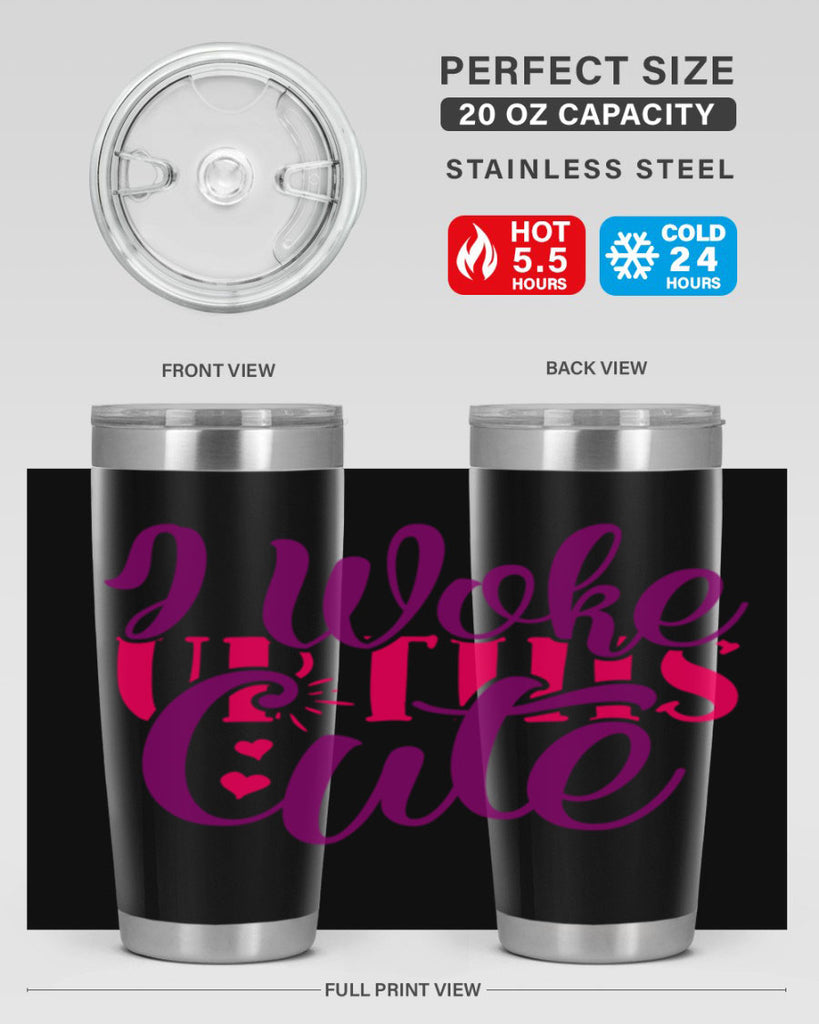 I Workup This Cute Style 243#- baby- tumbler