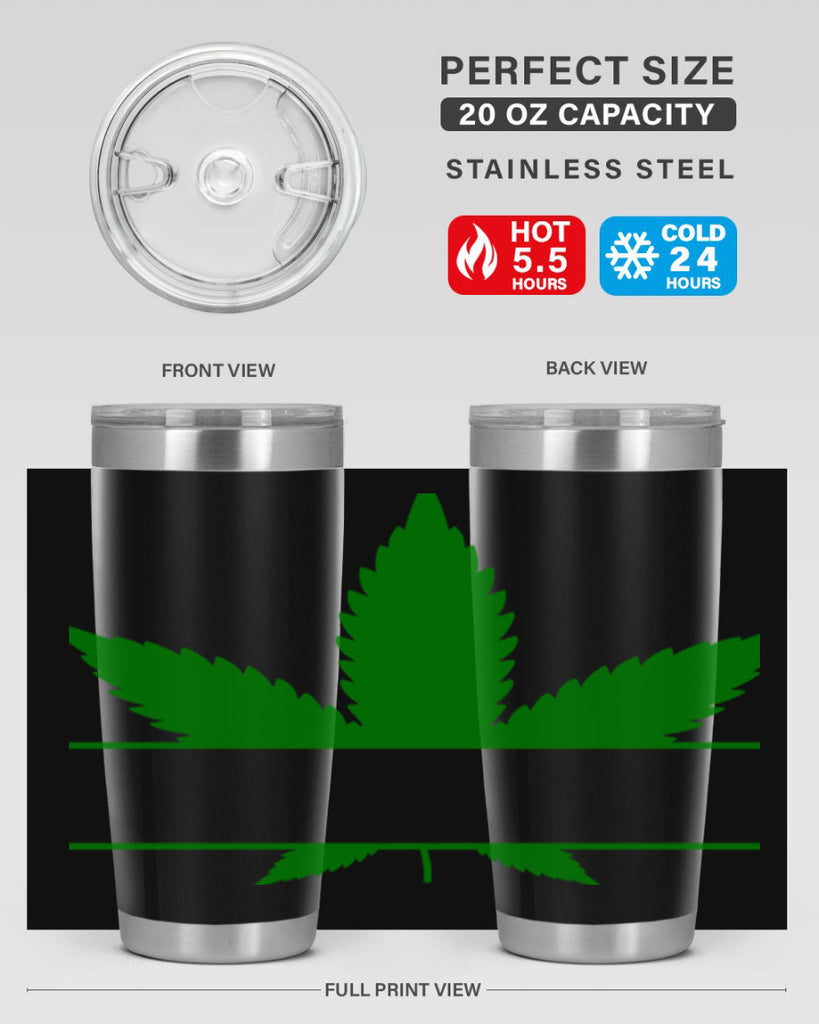 I love cannabis 124#- marijuana- Tumbler