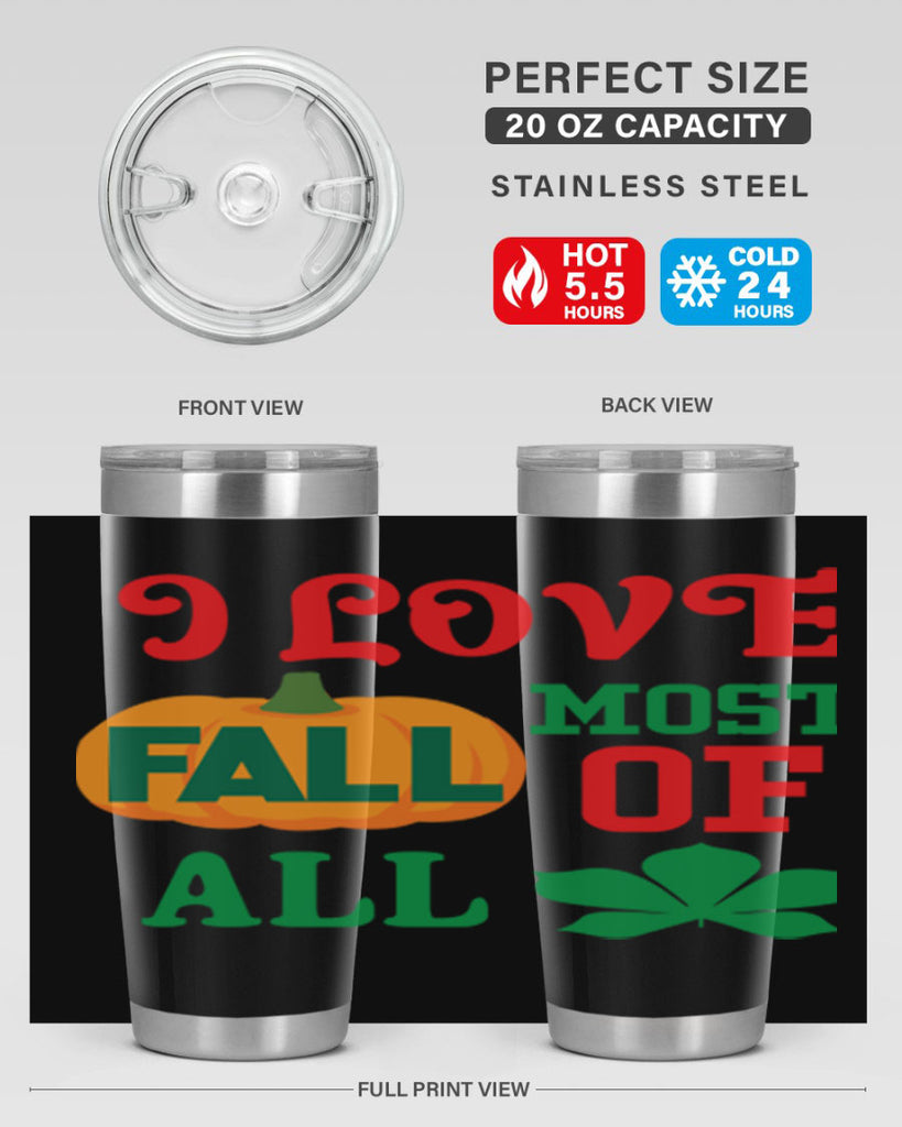 ILOVEFALLMOSTof 346#- fall- Tumbler