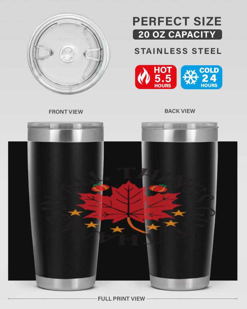 Inallthingsgivethanks 353#- fall- Tumbler