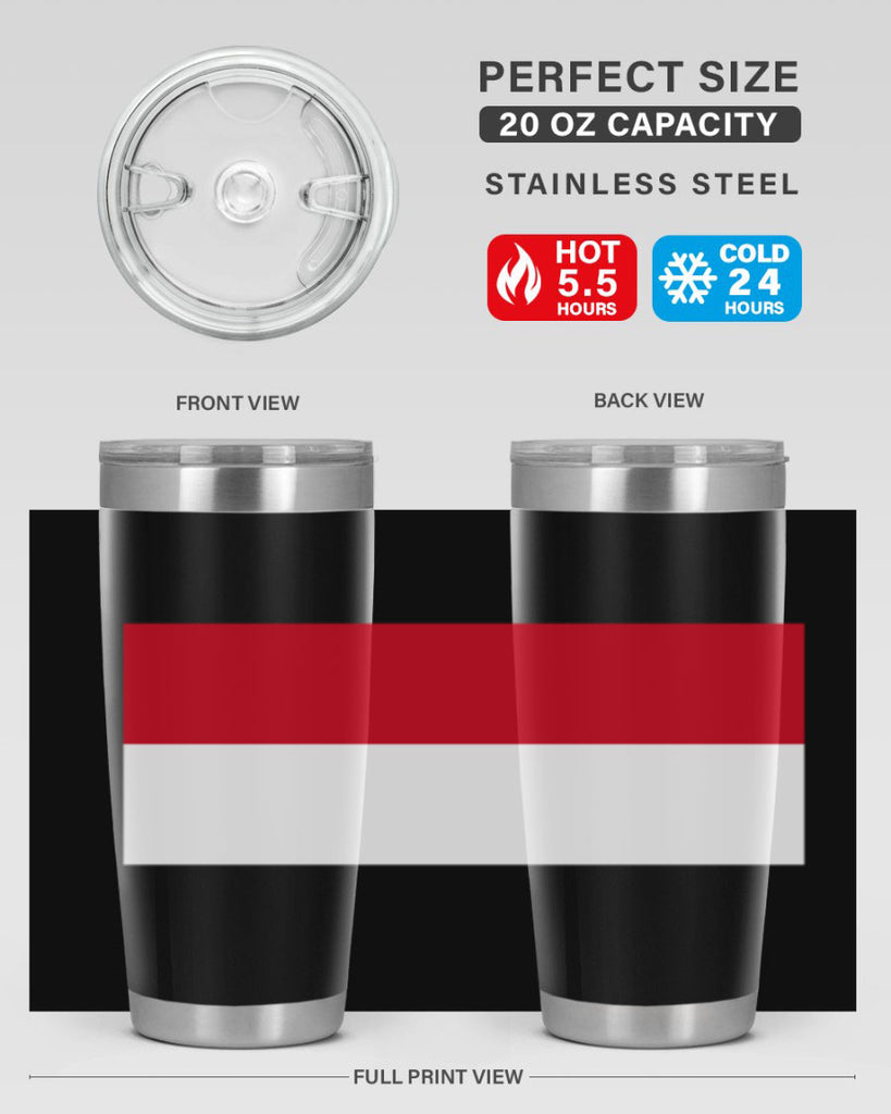 Indonesia 120#- world flags- Tumbler