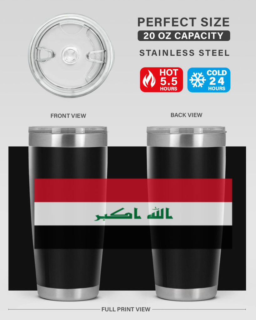 Iraq 118#- world flags- Tumbler