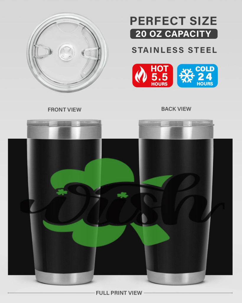 Irish Style 82#- St Patricks Day- Tumbler