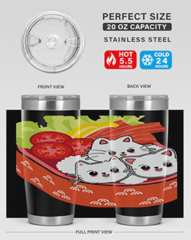 Kawaii Cat Boxed Lunch Anime Anime 266#- anime- Tumbler