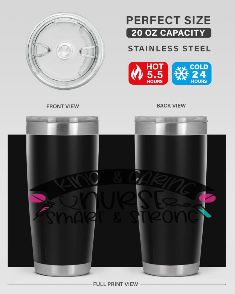 Kind Caring Nurse Smart Strong Style Style 143#- nurse- tumbler