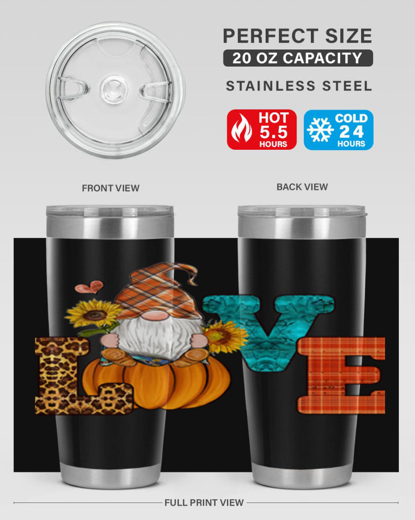 LOVEFallGnome 417#- fall- Tumbler