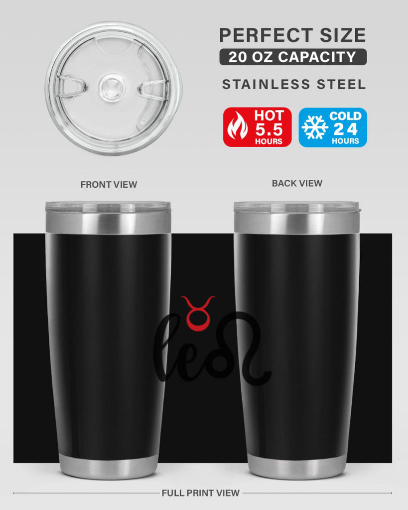 Leo 284#- zodiac- Tumbler