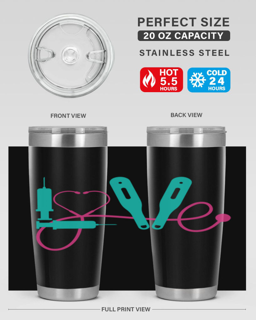 Love Style Style 135#- nurse- tumbler