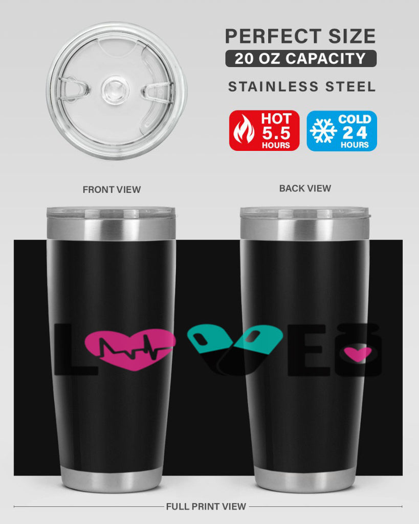 Love Style Style 136#- nurse- tumbler