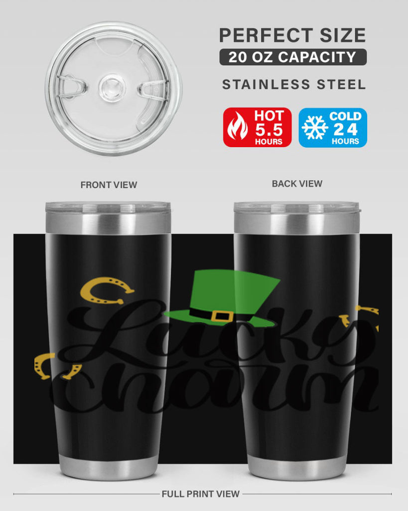 Lucky Charm Style 58#- St Patricks Day- Tumbler