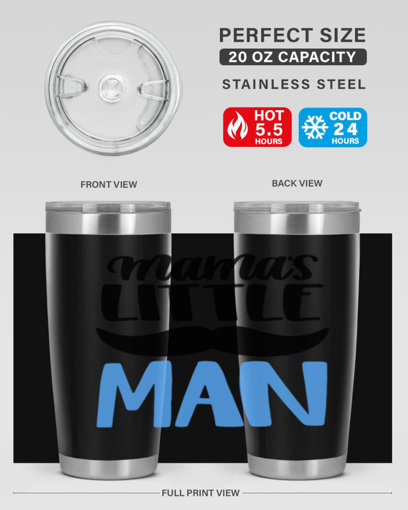 Mamas Little Man Style 49#- baby- tumbler