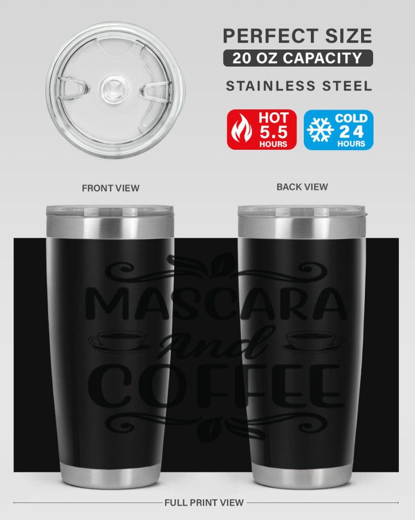 Mascara and Coffee 119#- fashion- Cotton Tank