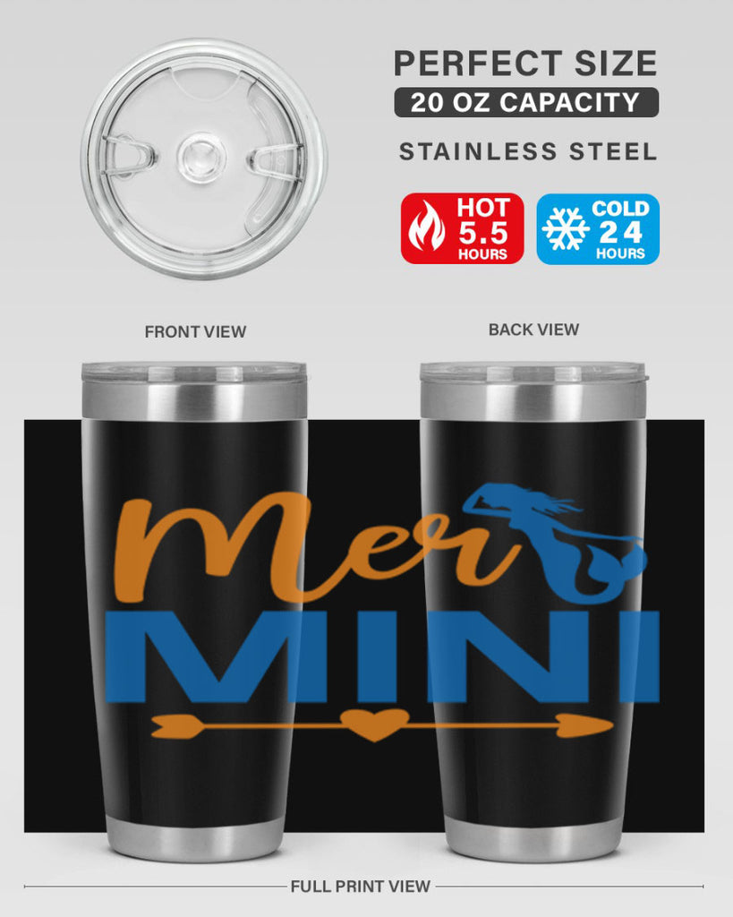 Mer Mini 336#- mermaid- Tumbler