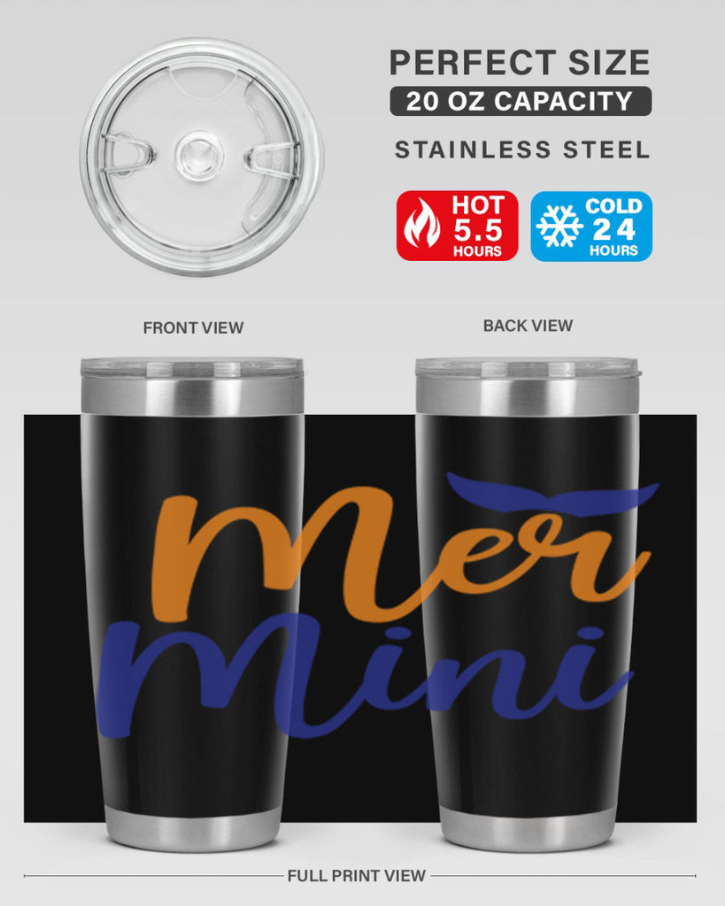 Mer Mini 337#- mermaid- Tumbler