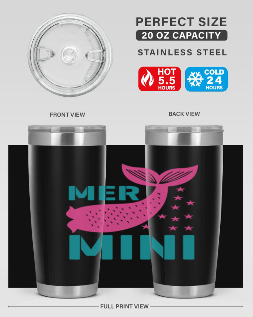 Mer Mini 341#- mermaid- Tumbler