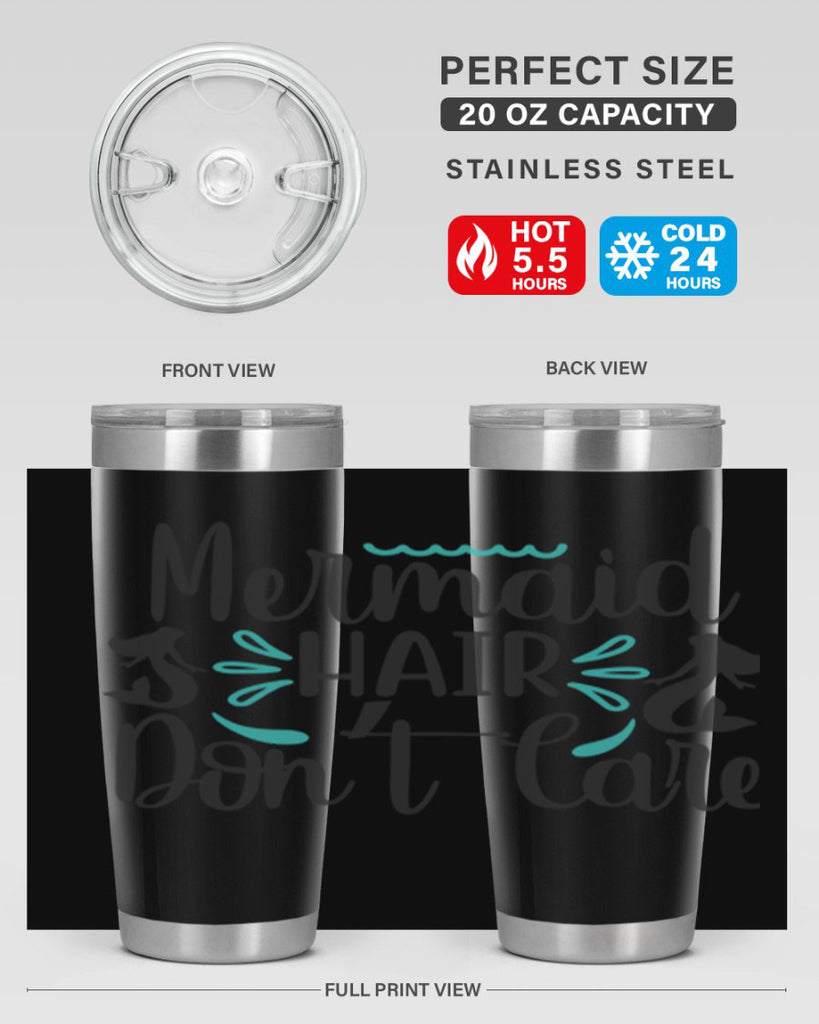 Mermaid Hair Don’t Care 359#- mermaid- Tumbler
