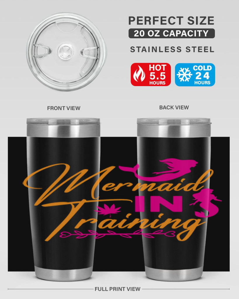 Mermaid In Training 362#- mermaid- Tumbler