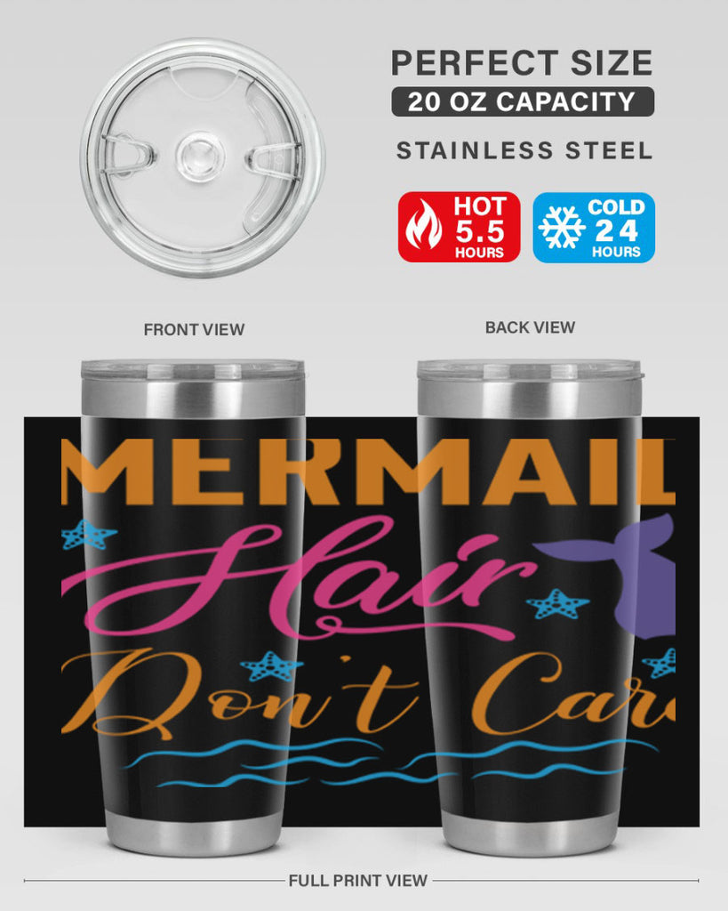 Mermaid hair dont care 414#- mermaid- Tumbler