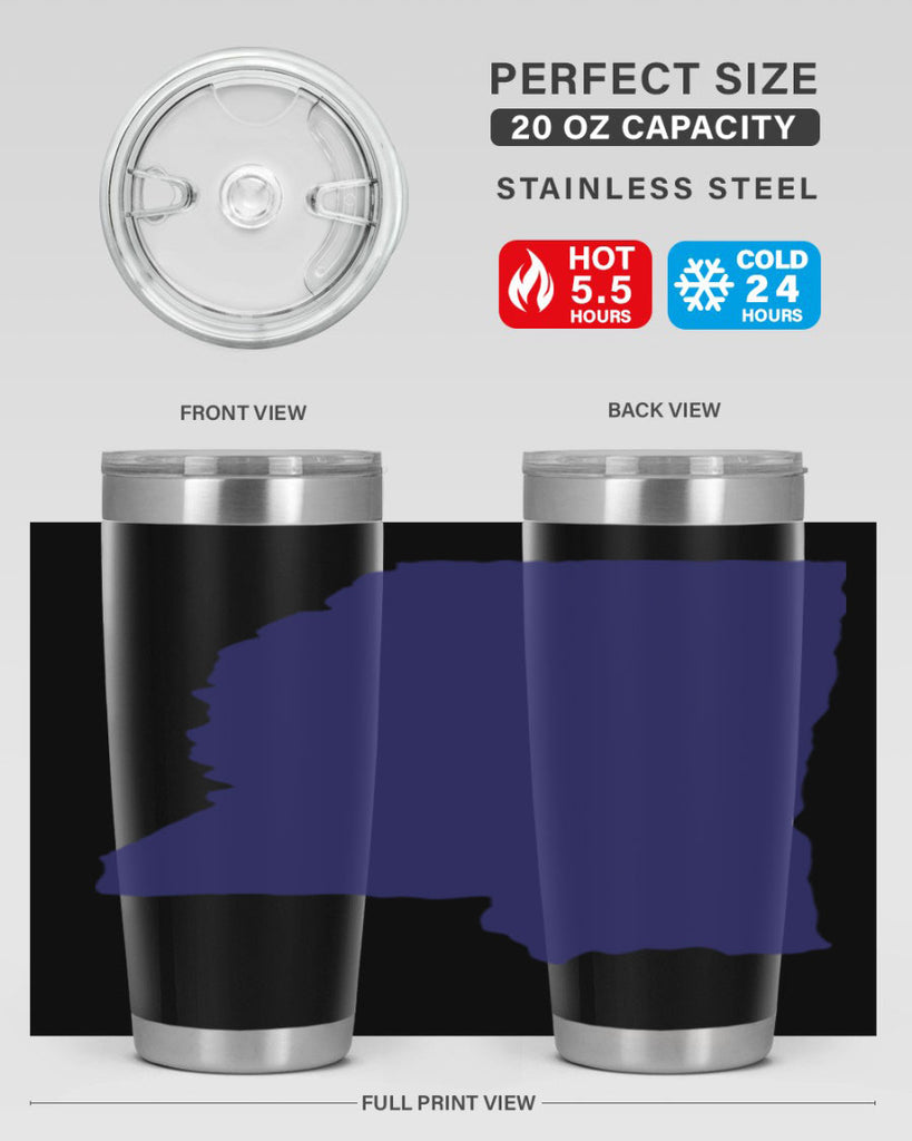 Mississippi 27#- stateflags- Tumbler