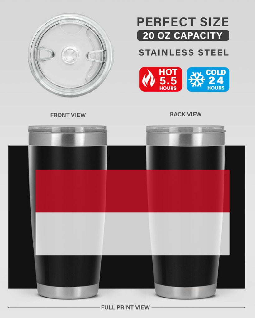 Monaco 84#- world flags- Tumbler