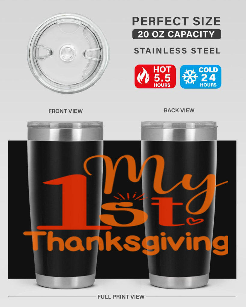 My st Thanksgiving Design 431#- fall- Tumbler