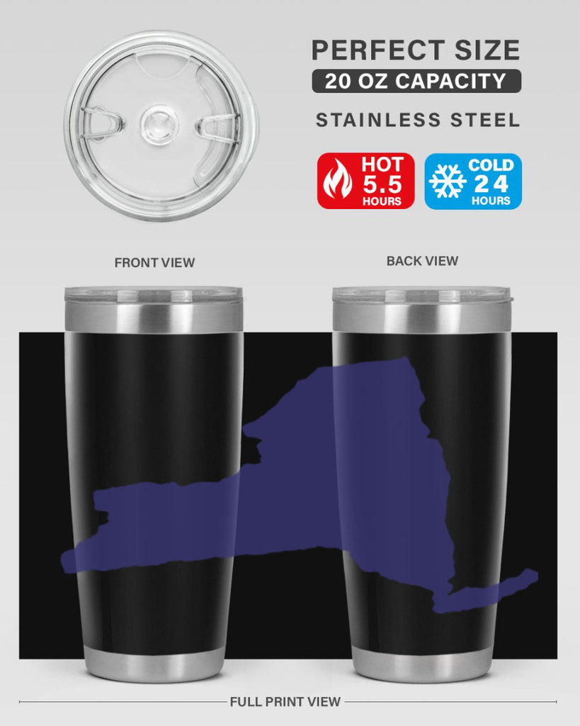 New York 19#- stateflags- Tumbler