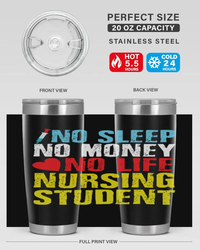 No Sleep Style 290#- nurse- tumbler