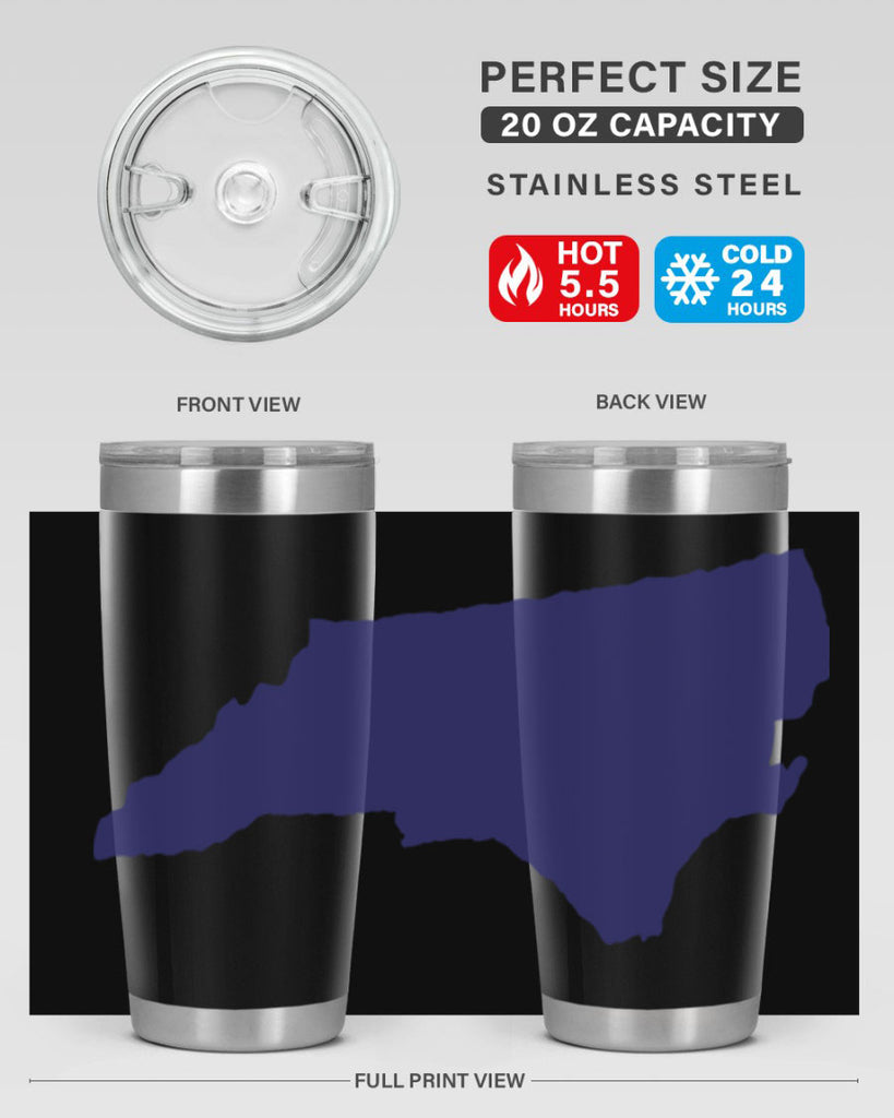 North Carolina 18#- stateflags- Tumbler