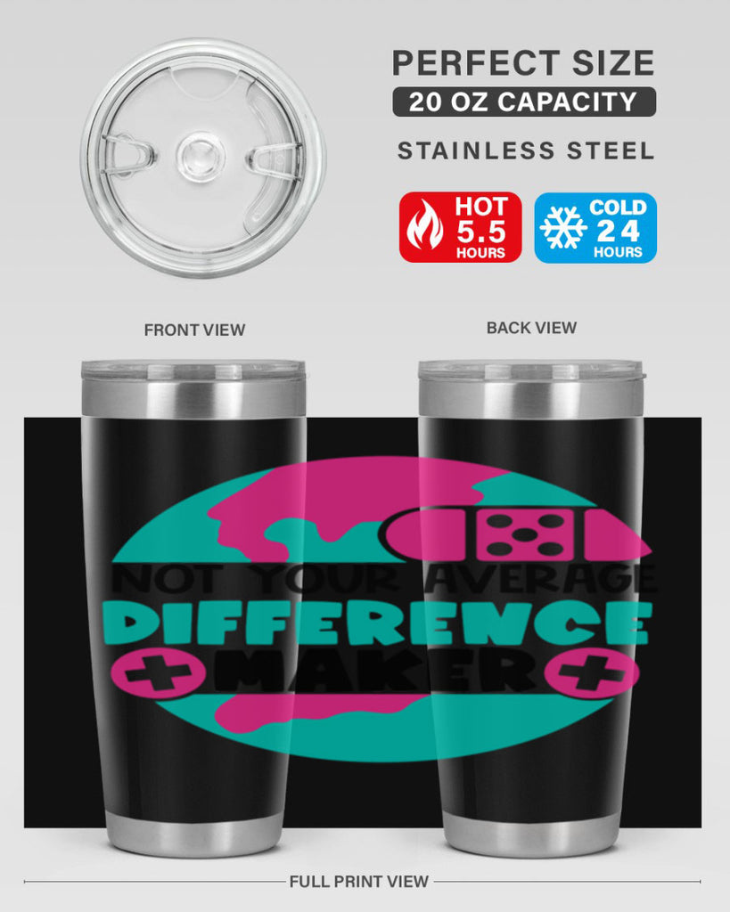 Not Your Averange Difference Maker Style Style 122#- nurse- tumbler