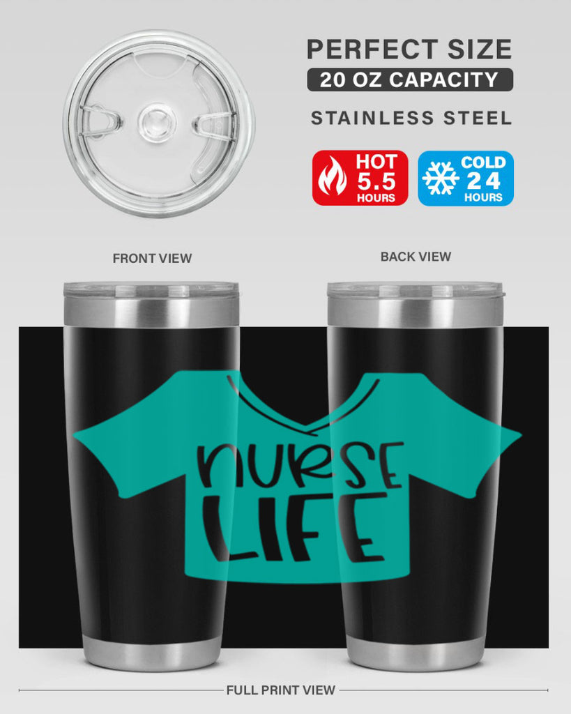 Nurse Life Style Style 105#- nurse- tumbler