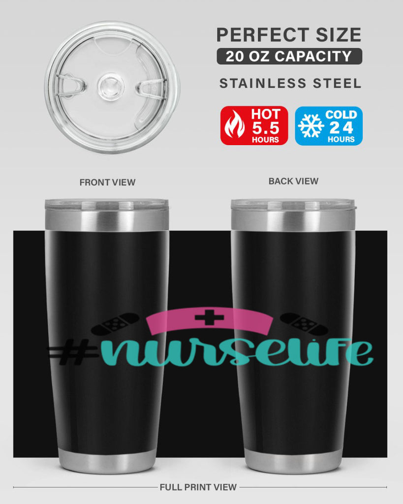 Nurse Life Style Style 107#- nurse- tumbler