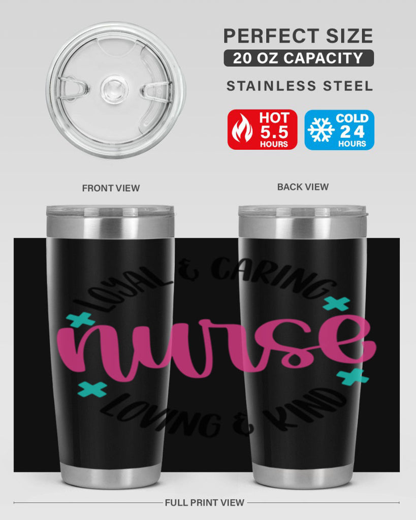 Nurse Loyal Caring Style Style 104#- nurse- tumbler