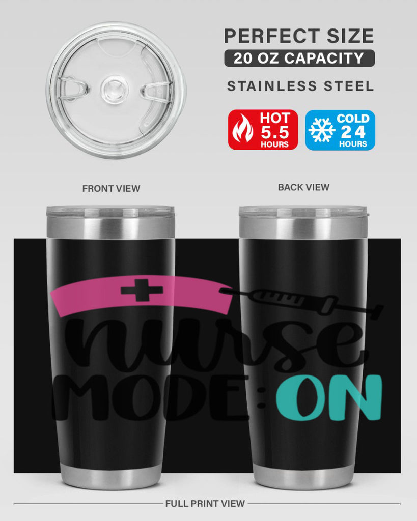 Nurse Mode ON Style Style 102#- nurse- tumbler