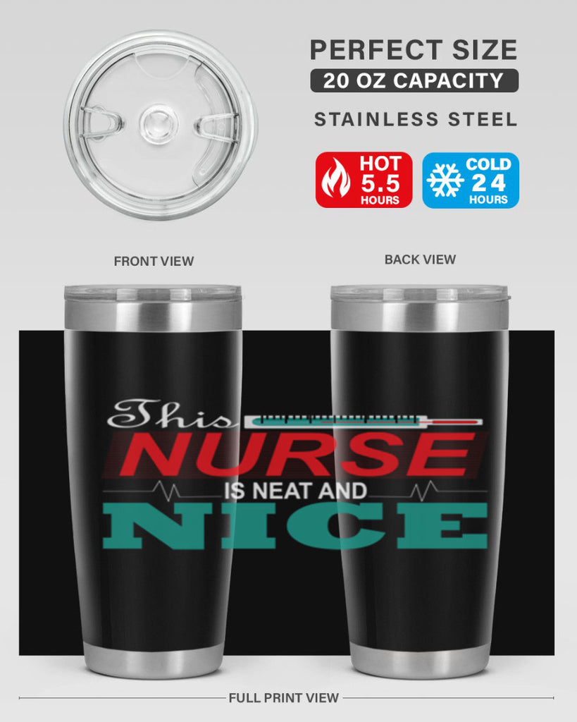 Nurse NiceTransperntPNG Style 403#- nurse- tumbler