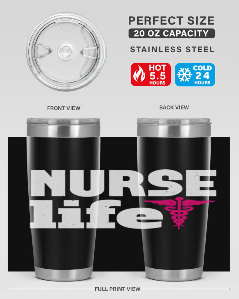 Nurse life Style 283#- nurse- tumbler