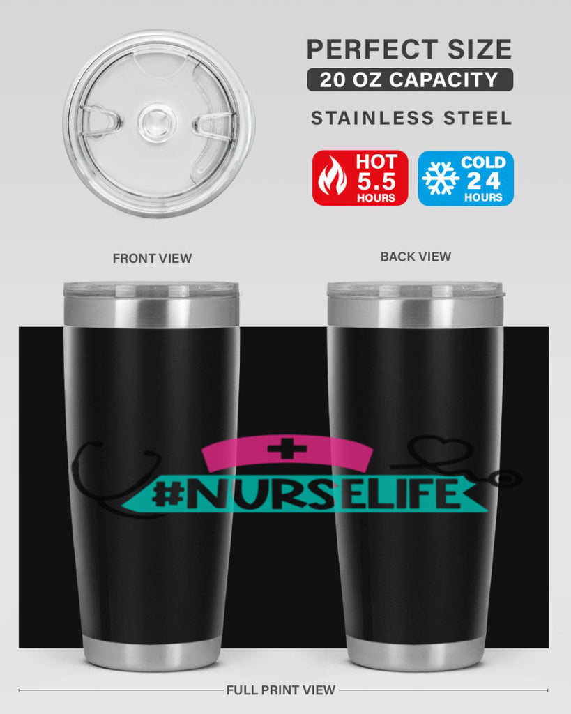 Nurselife Style Style 92#- nurse- tumbler